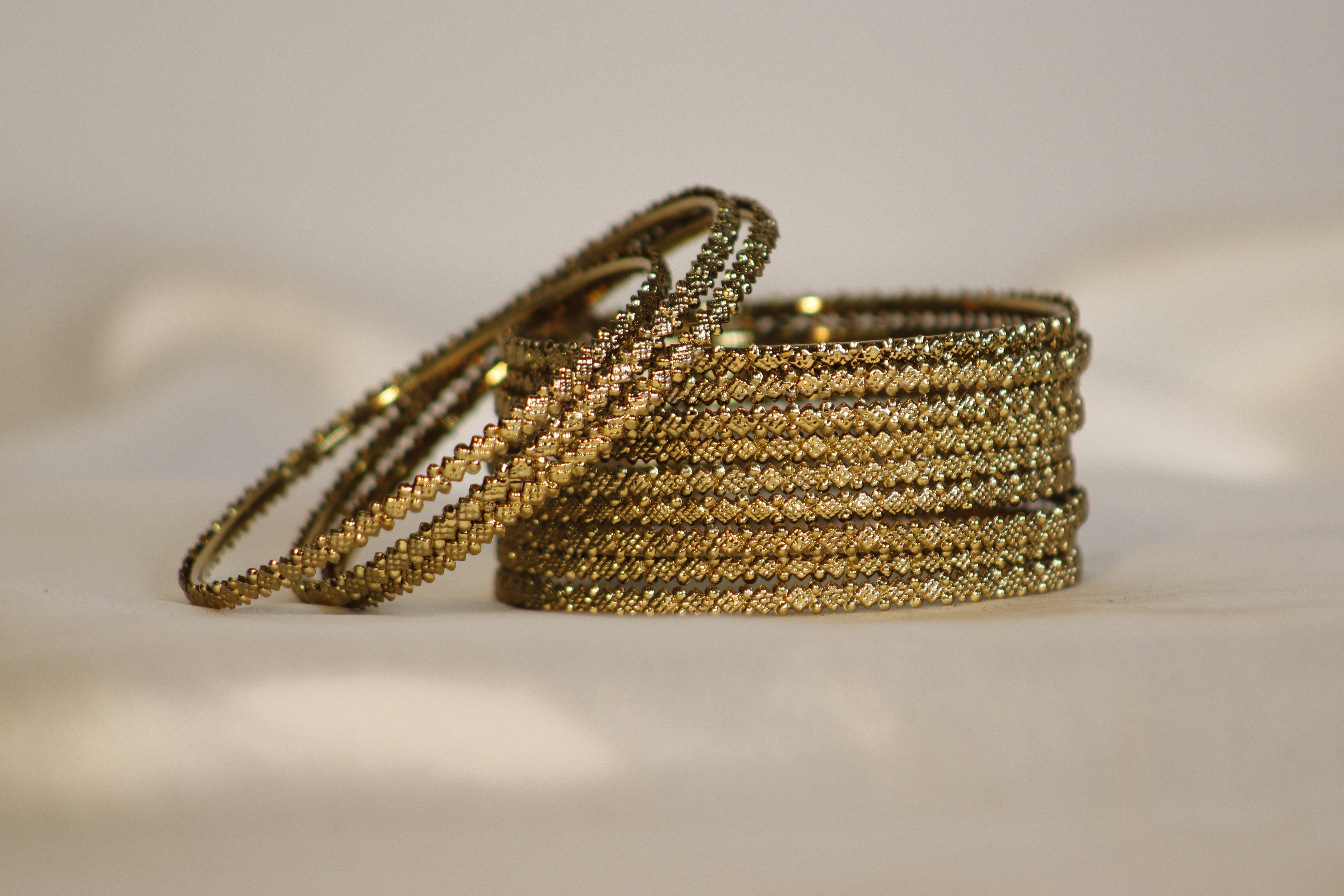 Diamond Shape Traditional Bangles – Set of 12 | Available in 2 Colours