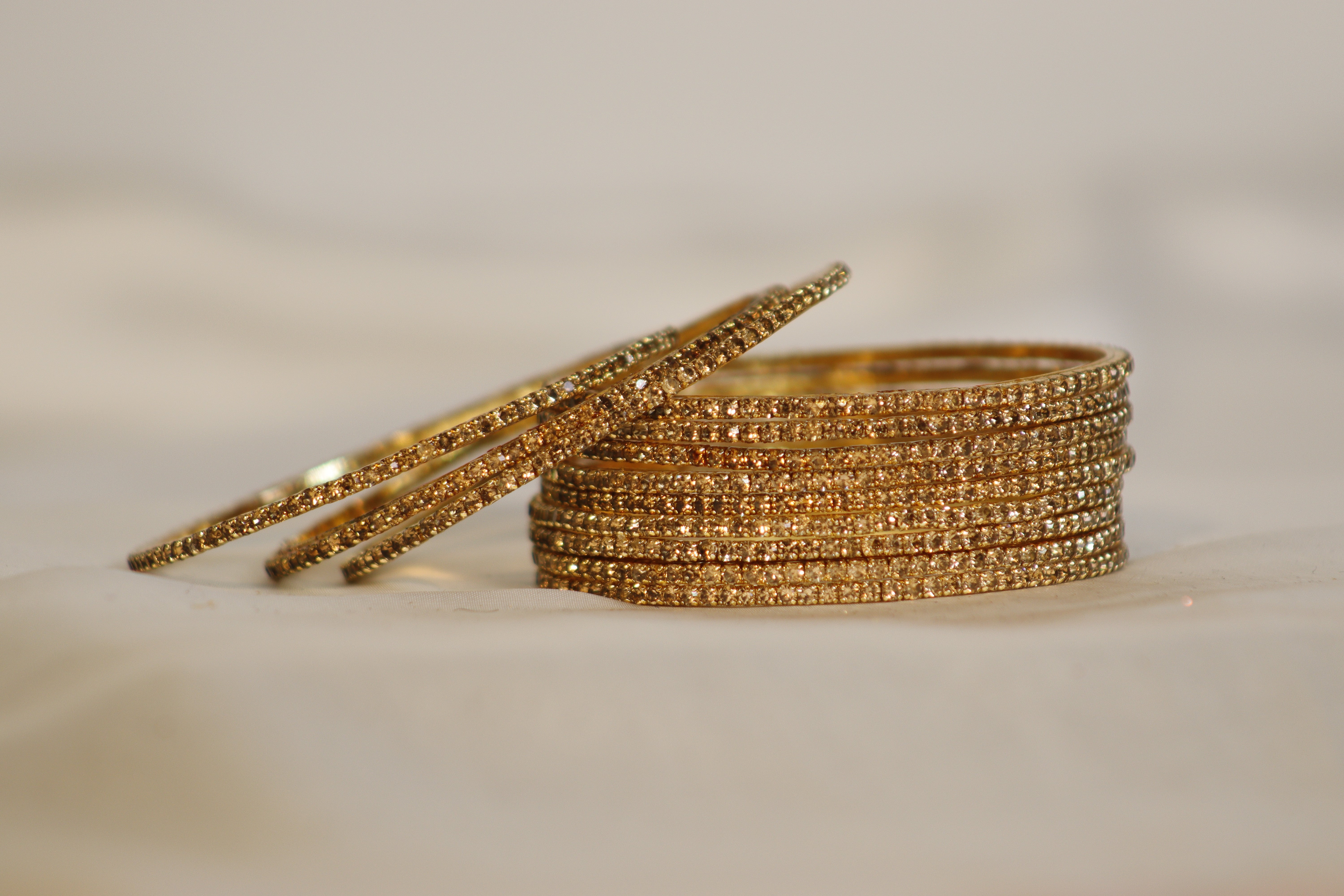 Traditional Metal Bangles – Set of 12 | Classic Design | 1650/Dozen | Available in 2 Colors