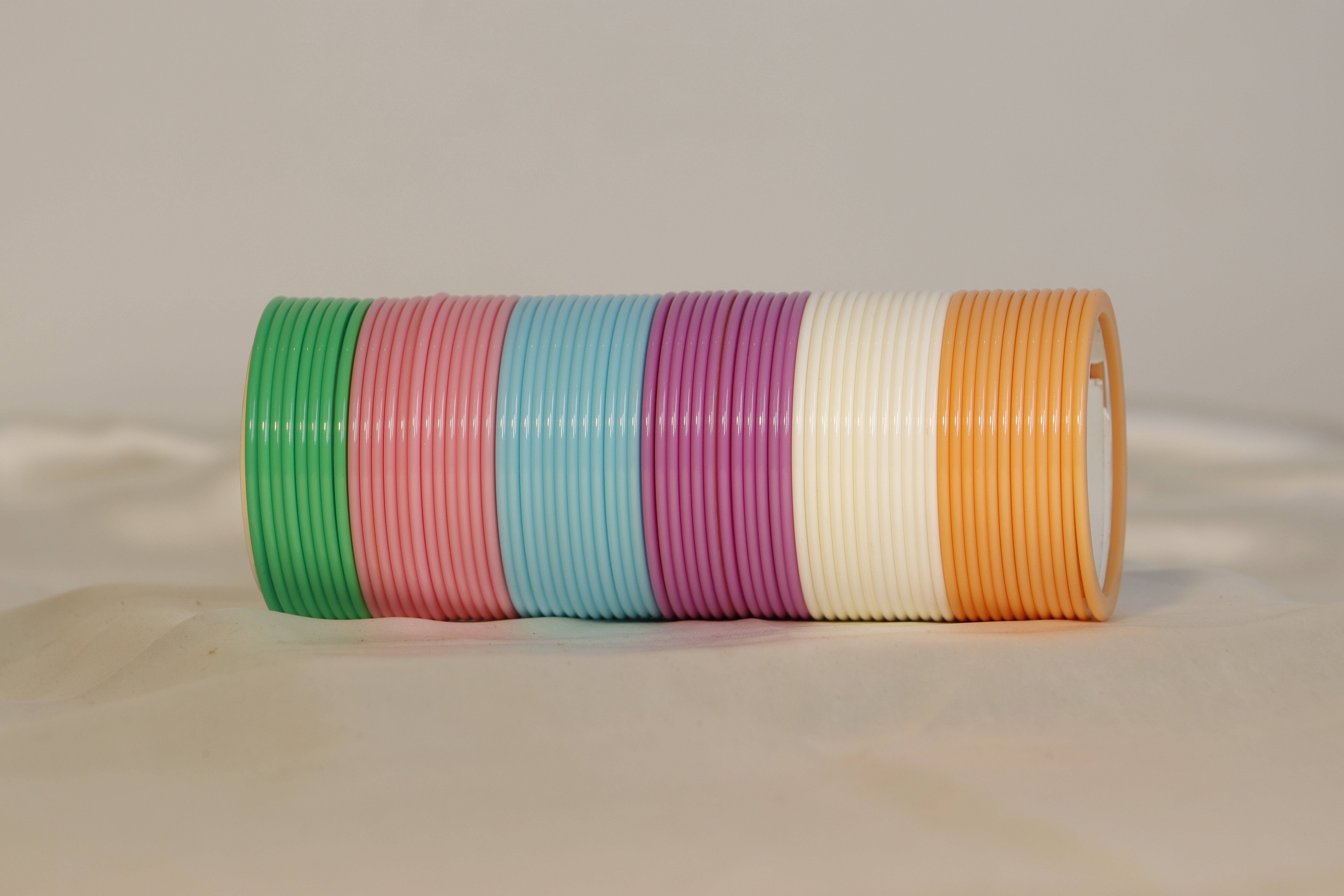 Premium Colorful Plastic Bangles – Fine Quality | Trendy & Stylish | 1250/Dozen