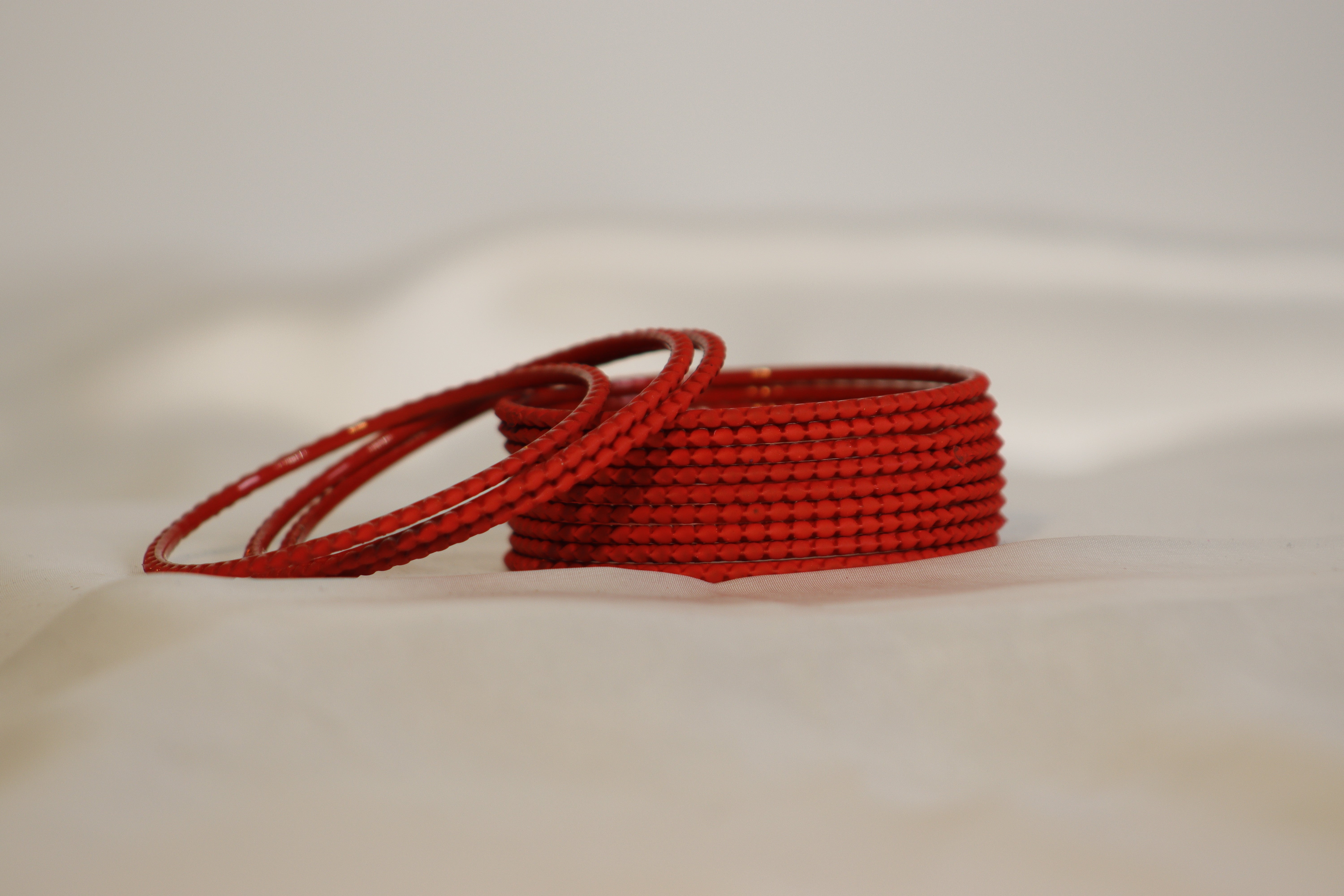 Plain Matt Metal Bangles – Multi-Colour Set | Lightweight Fashion Bangles (Rs. 350/dozen)