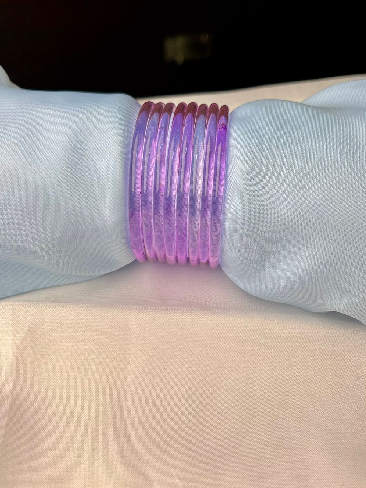 Plain Glass Bangles – Elegant Set of 4