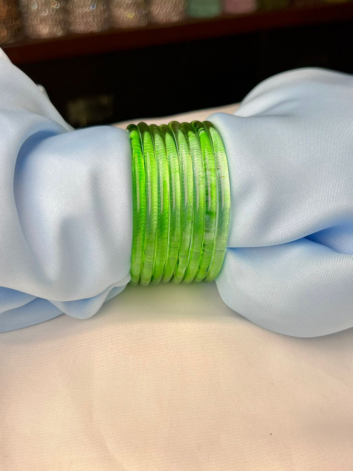 Plain Glass Bangles – Elegant Set of 4