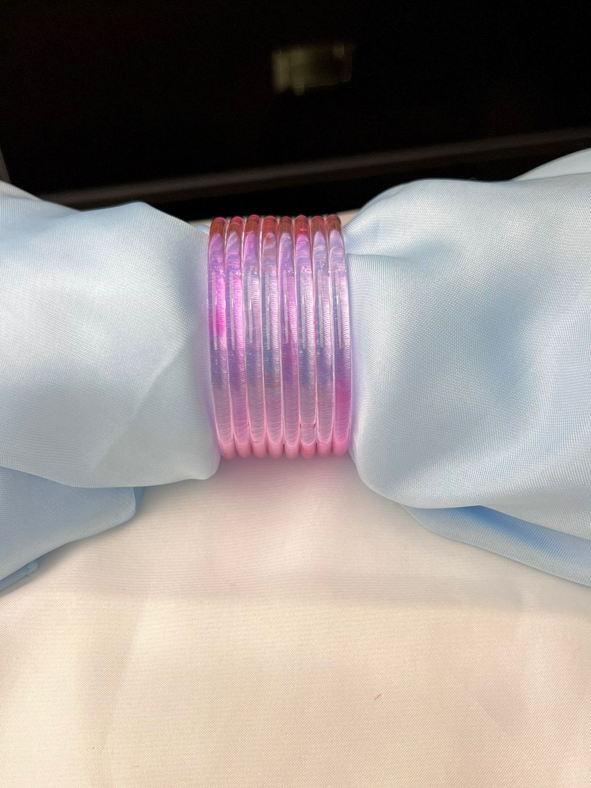 Plain Glass Bangles – Elegant Set of 4