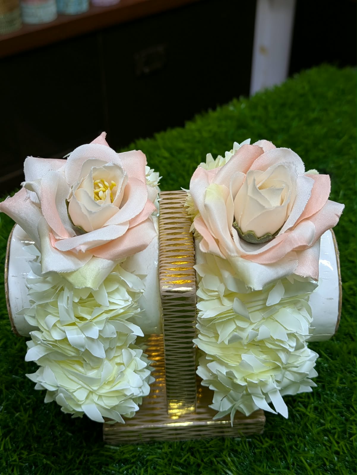 Royal Bloom Floral Gajra Set | Elegant Artificial Flower | for Wedding season & Reuseable