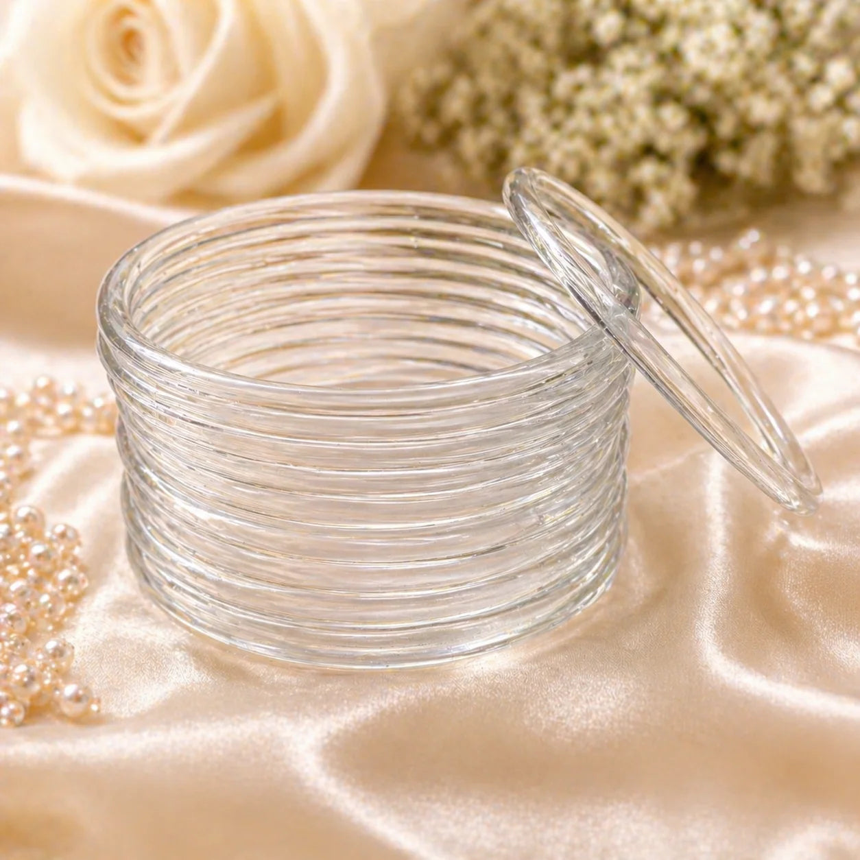 Jelly Glass Bangles Plain – 12 Bangles Set | All Colors Available | Lightweight Everyday Wear Bangles Set