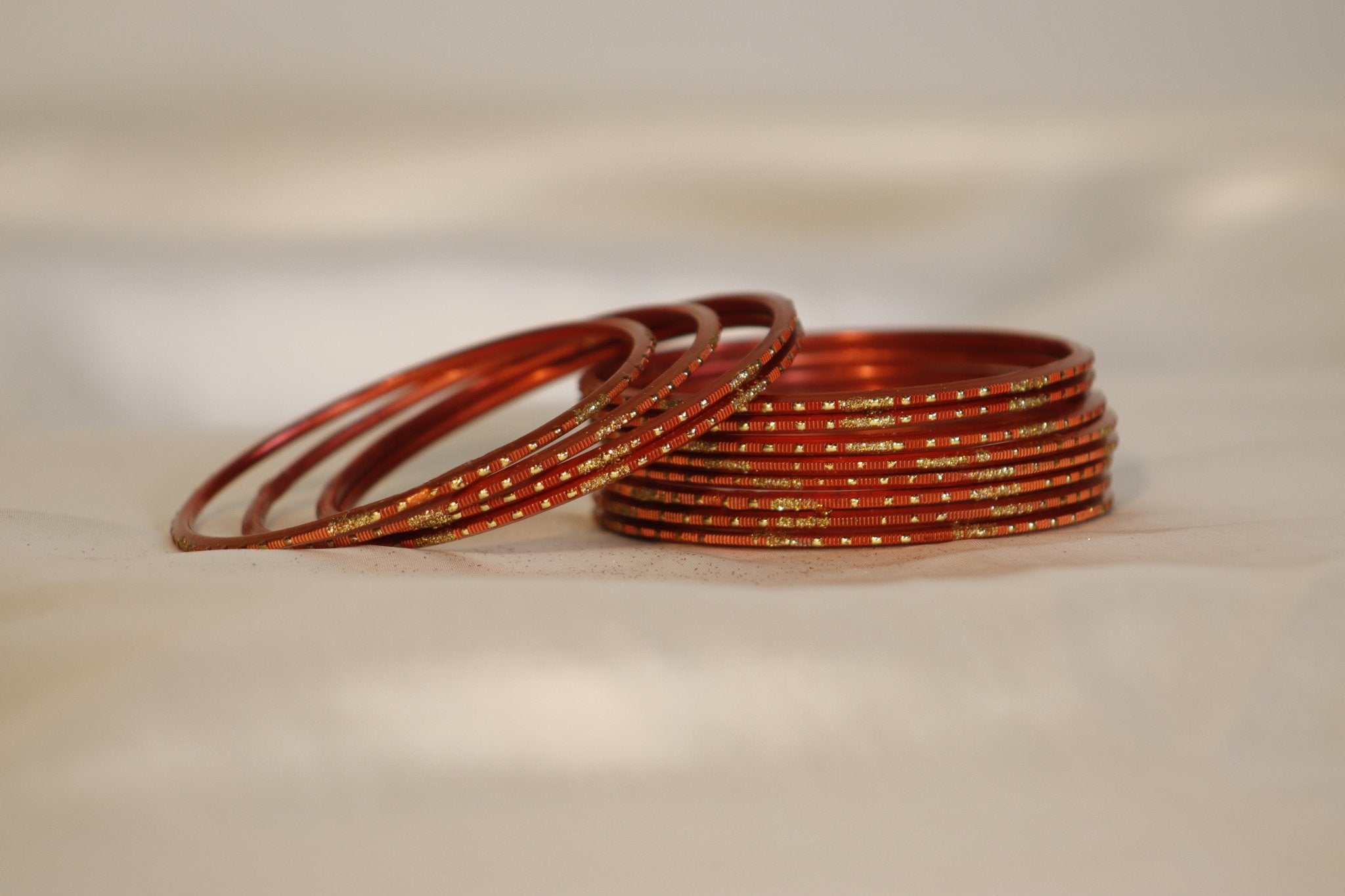 Aluminum Metal Bangles – Set of 12 (Available in 15+ Colours)