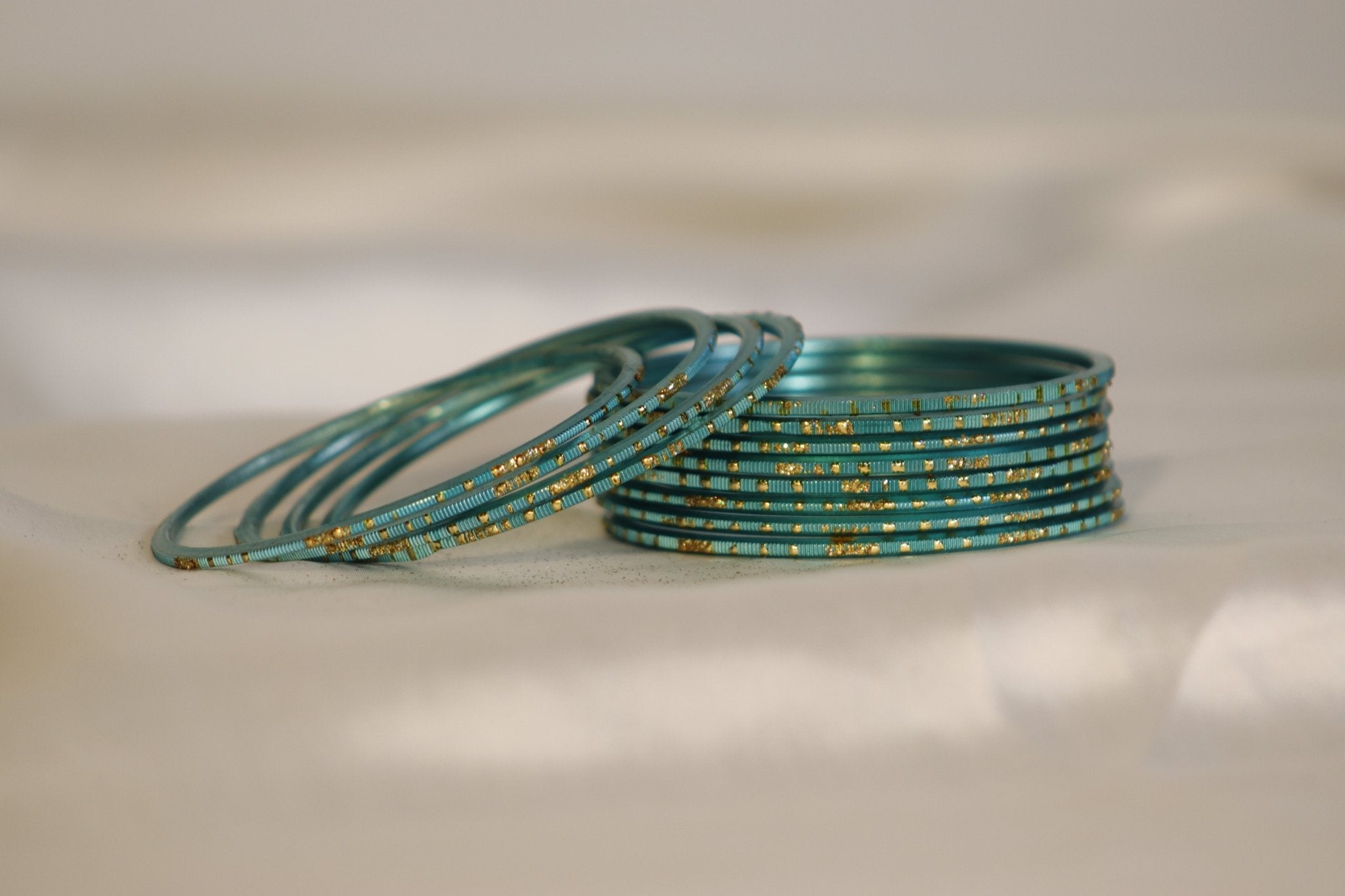 Aluminum Metal Bangles – Set of 12 (Available in 15+ Colours)