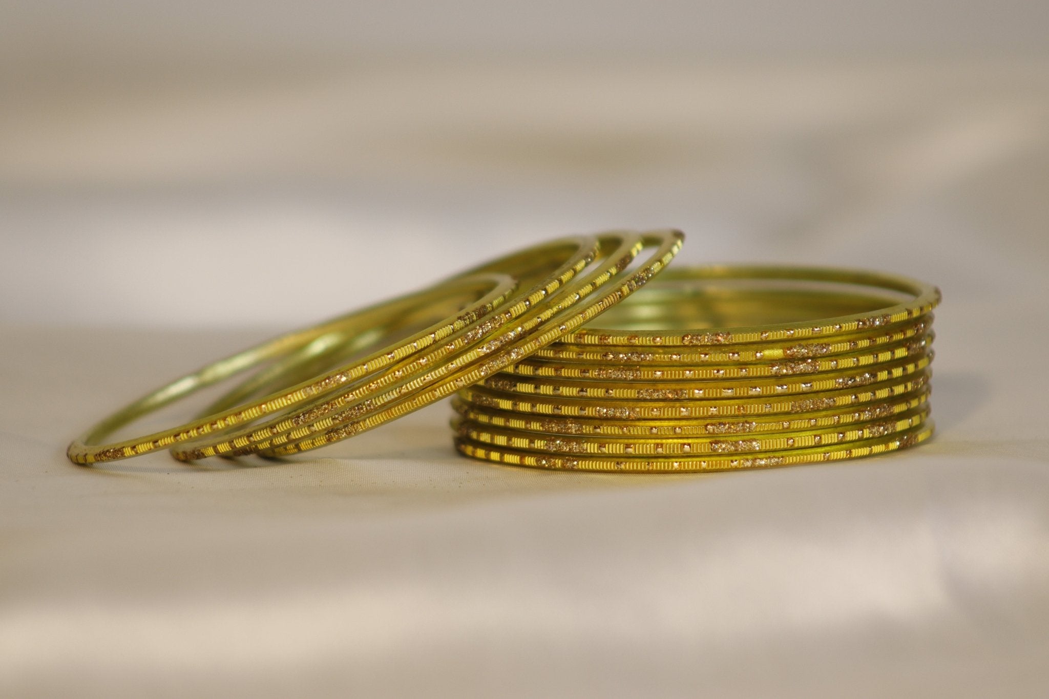 Aluminum Metal Bangles – Set of 12 (Available in 15+ Colours)