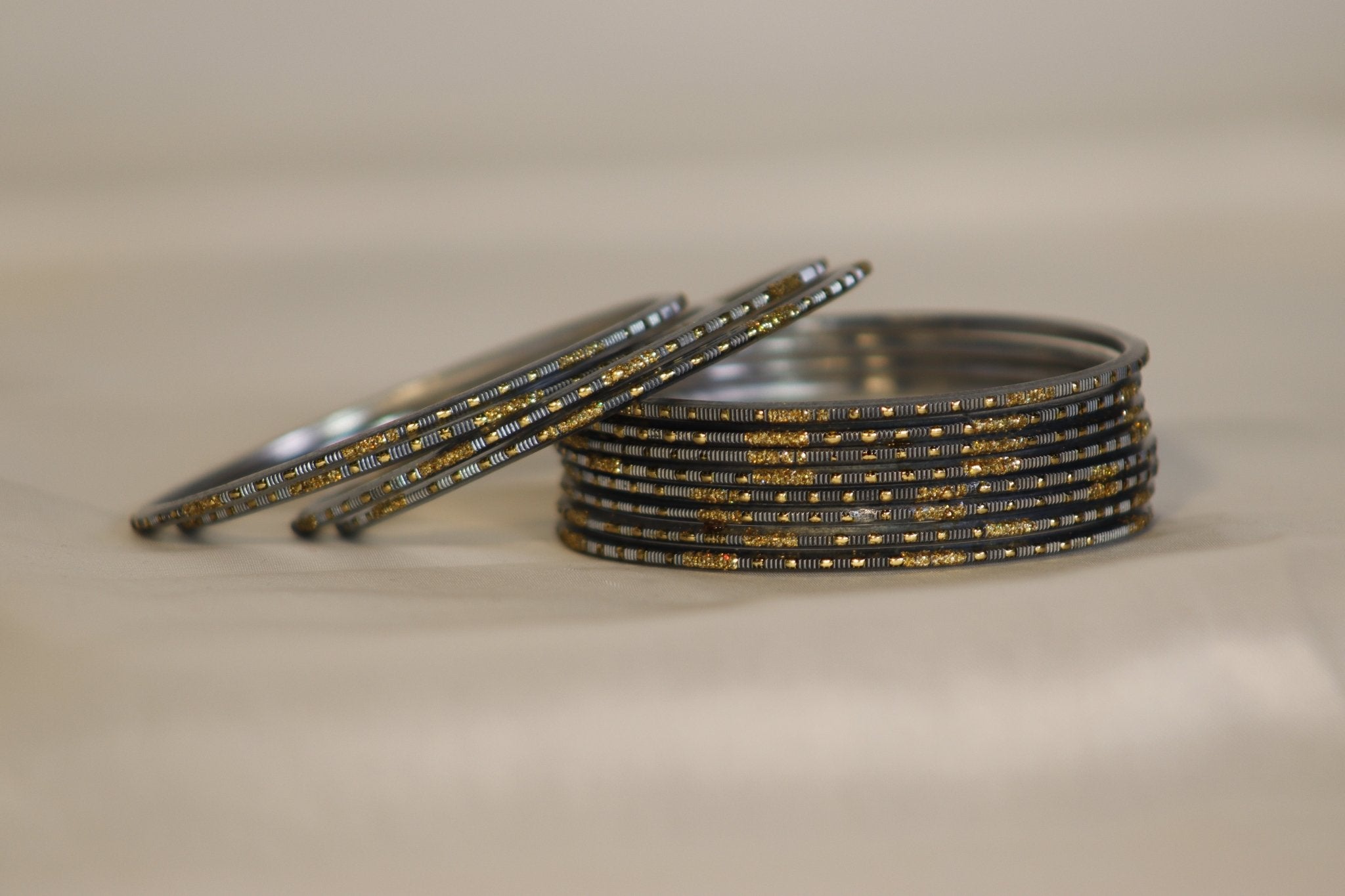 Aluminum Metal Bangles – Set of 12 (Available in 15+ Colours)