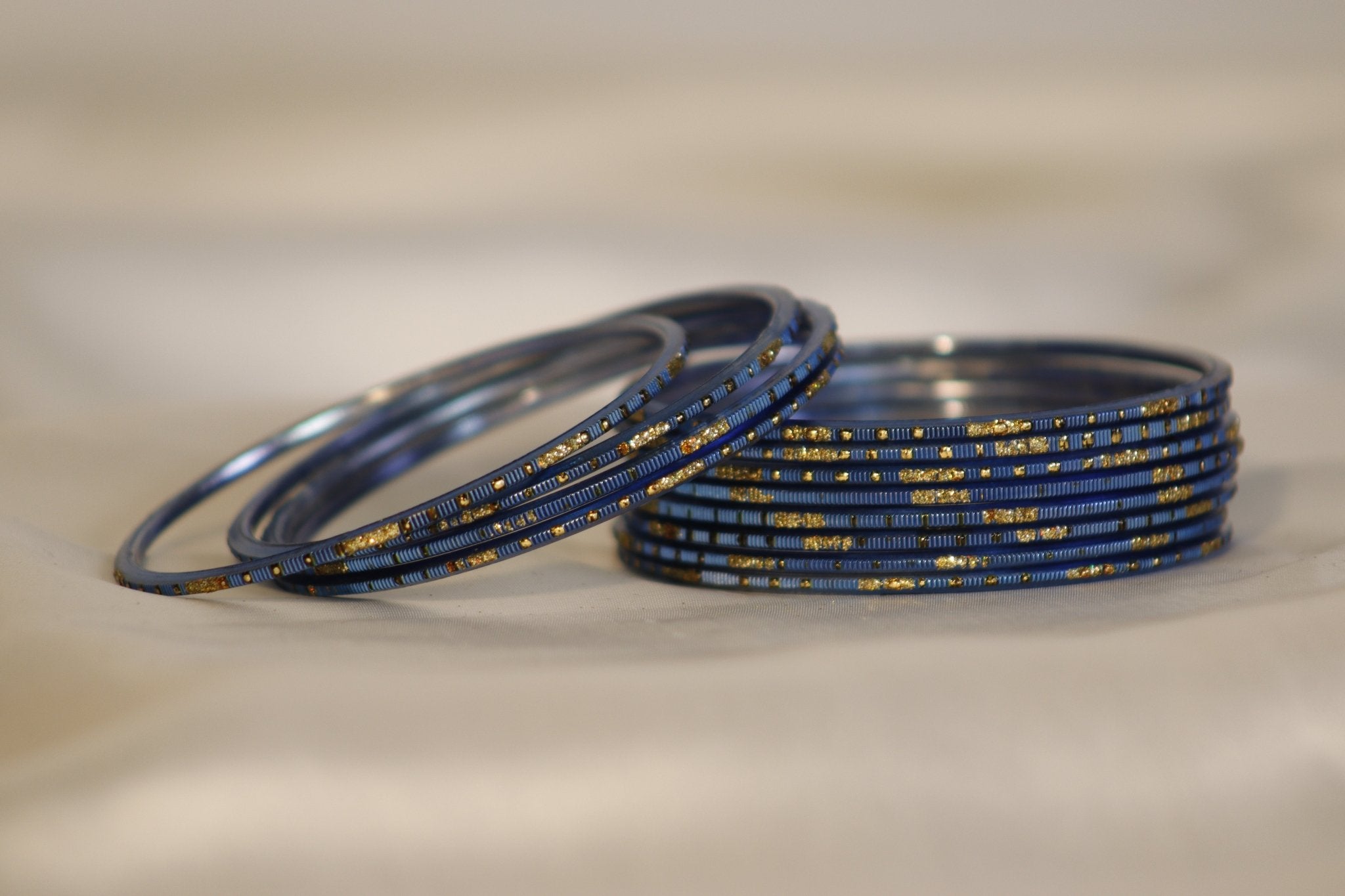 Aluminum Metal Bangles – Set of 12 (Available in 15+ Colours)