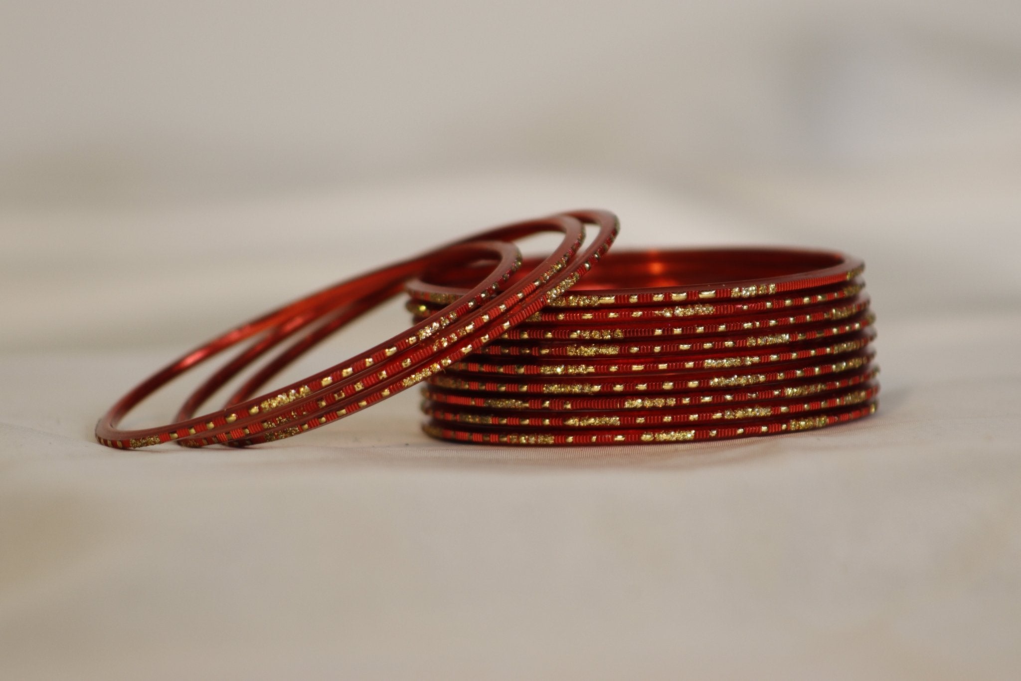 Aluminum Metal Bangles – Set of 12 (Available in 15+ Colours)