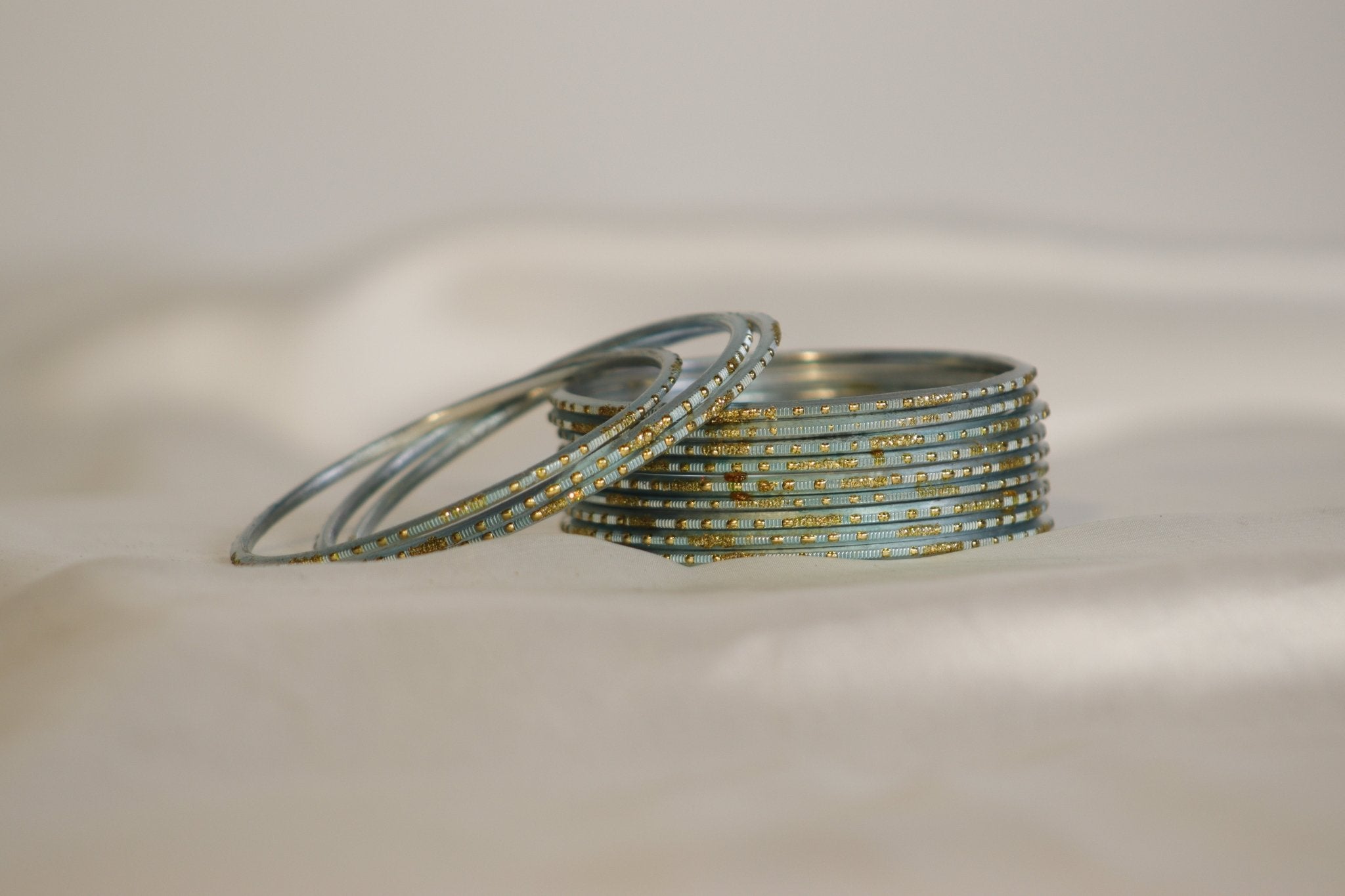 Aluminum Metal Bangles – Set of 12 (Available in 15+ Colours)