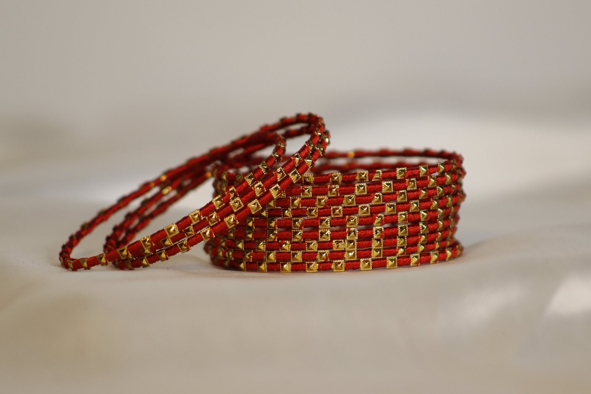 Brass Thread Bangles – A Perfect Blend of Tradition & Elegance (Available 30 Colours)