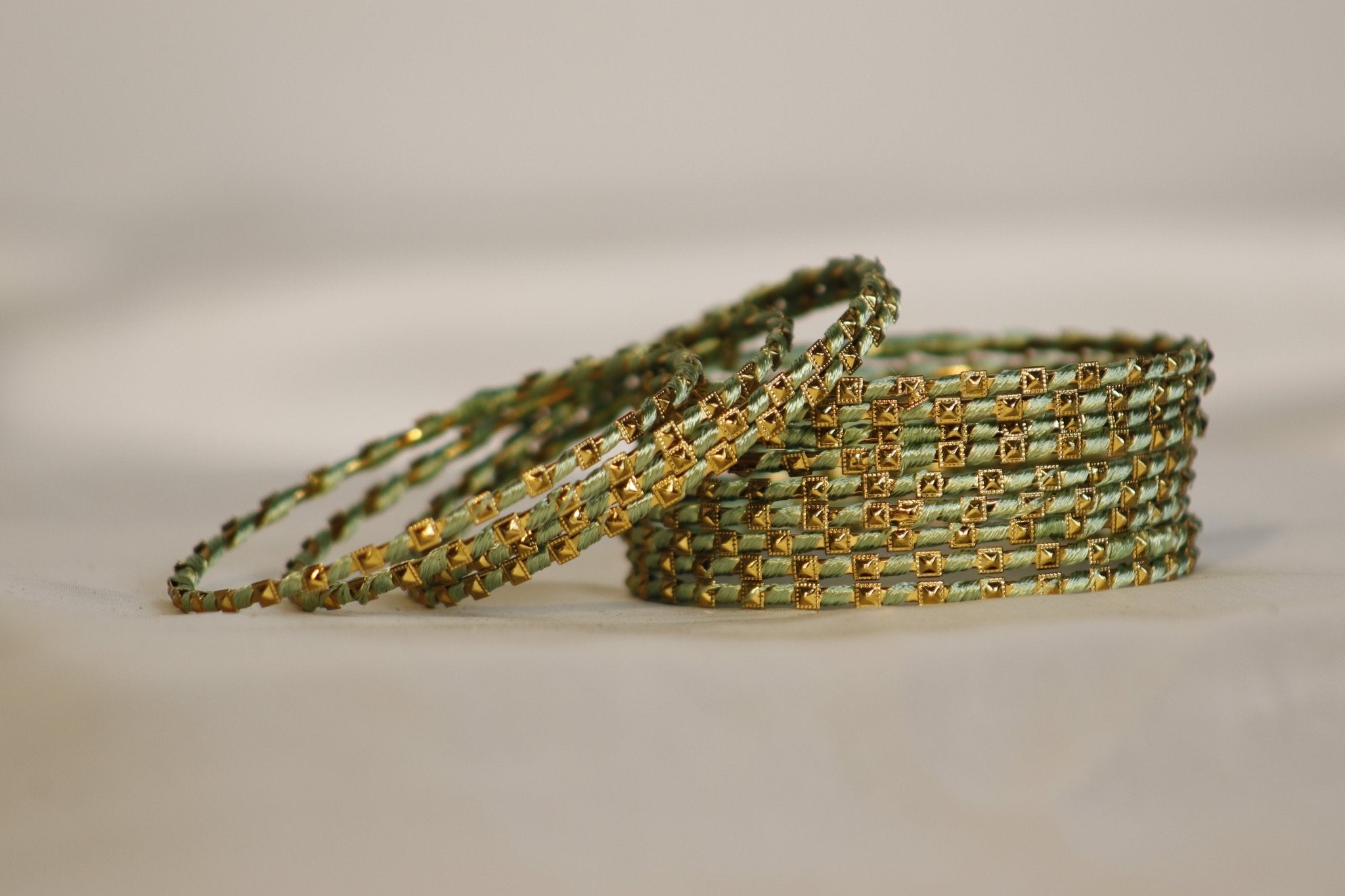 Brass Thread Bangles – A Perfect Blend of Tradition & Elegance (Available 30 Colours)