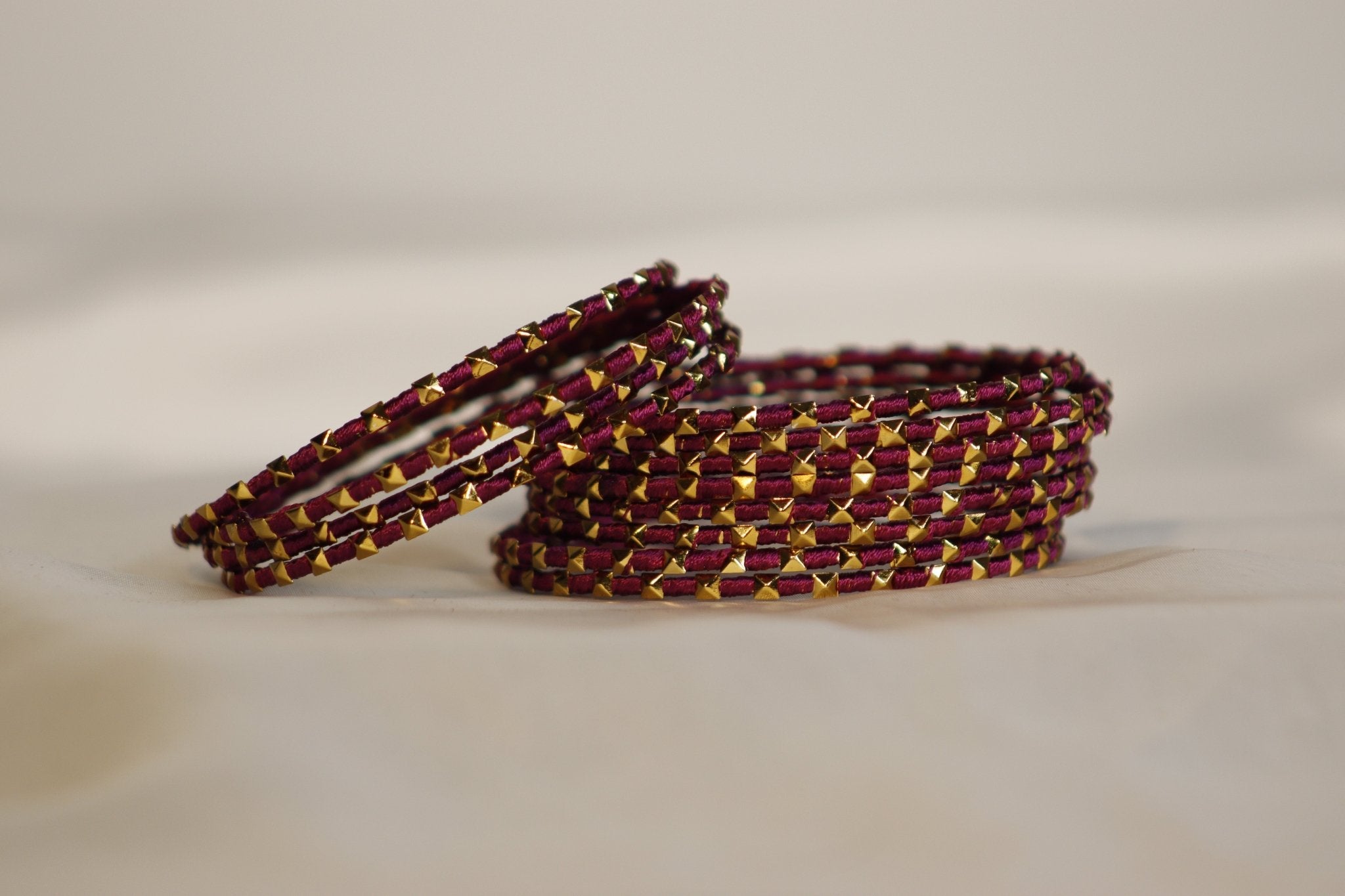 Brass Thread Bangles – A Perfect Blend of Tradition & Elegance (Available 30 Colours)