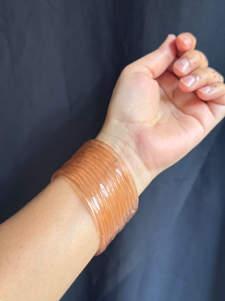 New Cut Desing Jelly Glass Bangles - Set of 12 | Lightweight Everyday Wear Bangles Set | Simple & Sleek Banlges