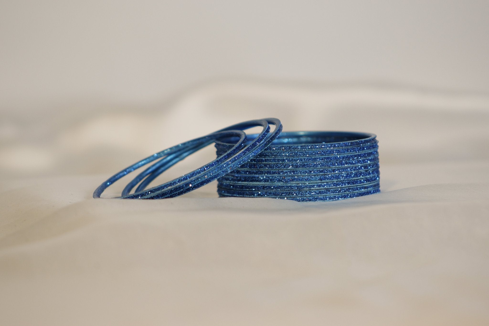 Full Giliture Aluminum Bangles – Set of 12 (Available in 25+ Colours)