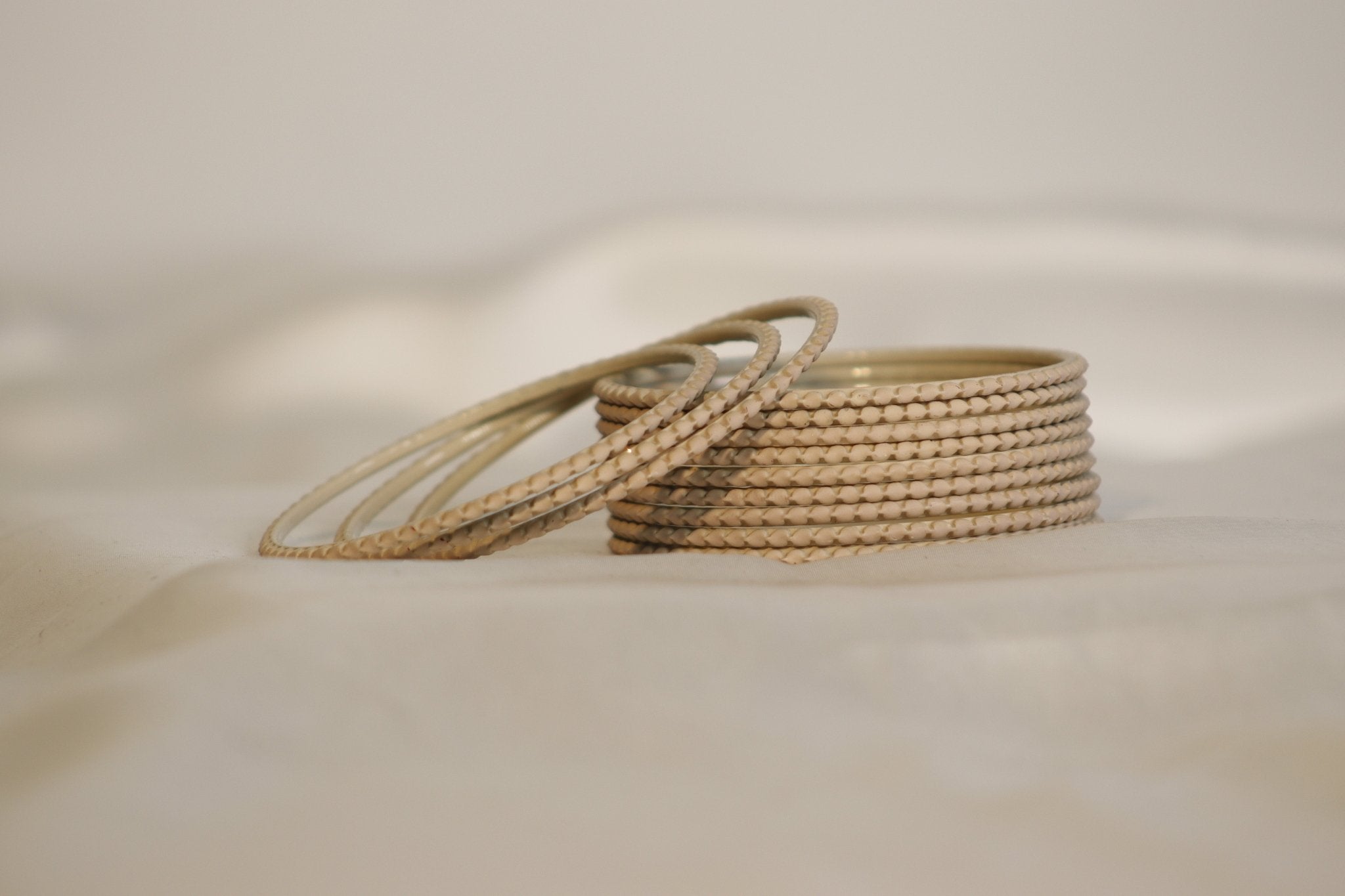 Matte Plain Metal Bangles – in 20+ Colors