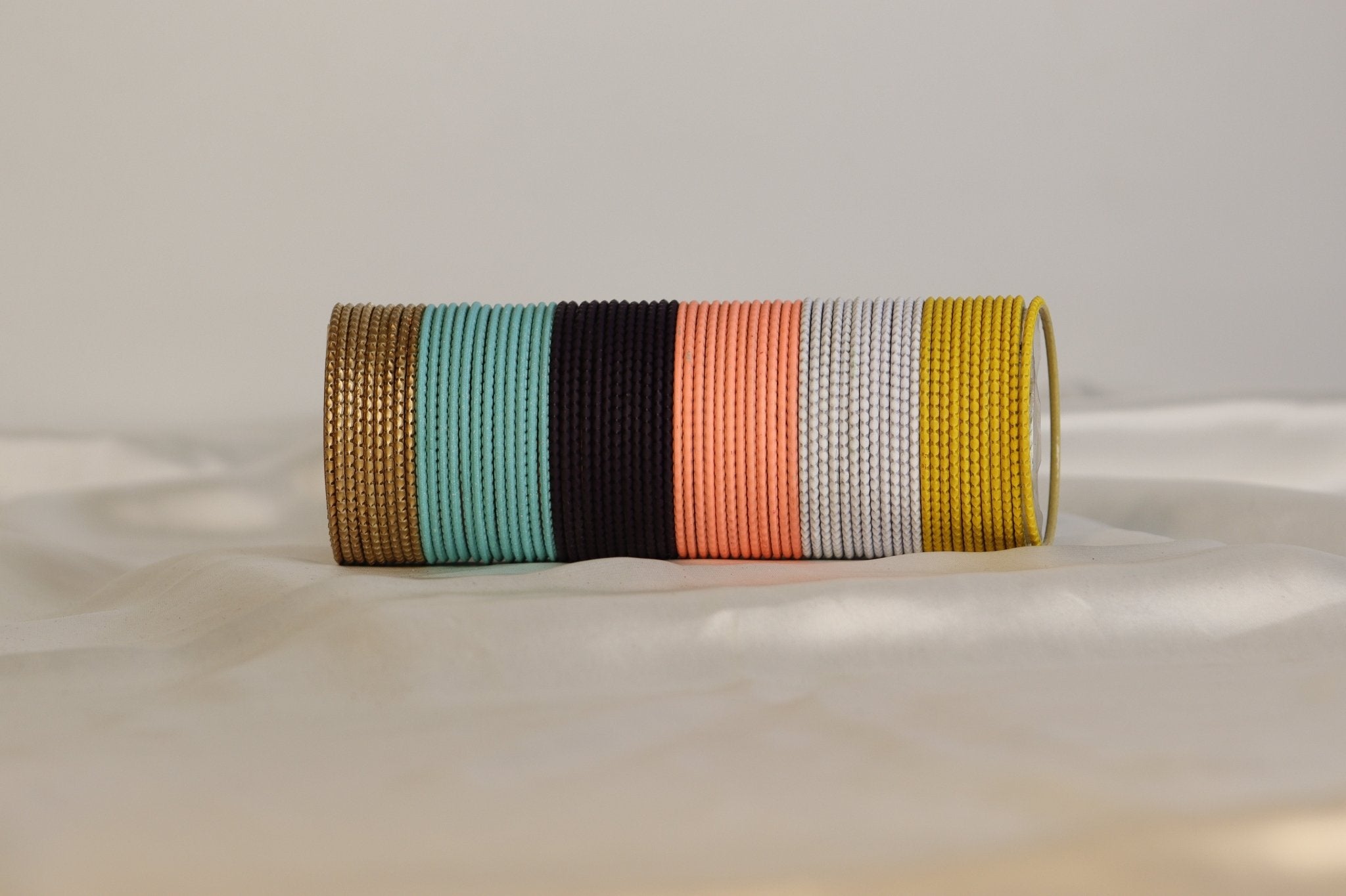 Matte Plain Metal Bangles – in 20+ Colors