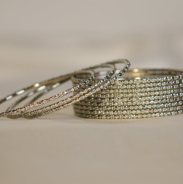 Metal Bangles – Set of 12