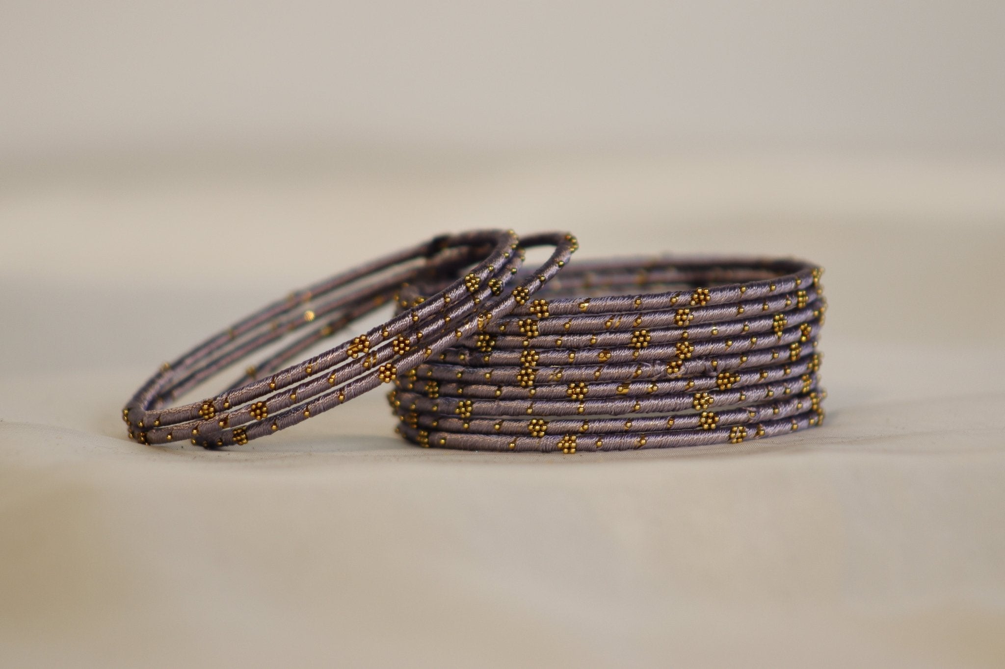 Thread Brass Bangles – Vibrant & Elegant in 36+ Colors