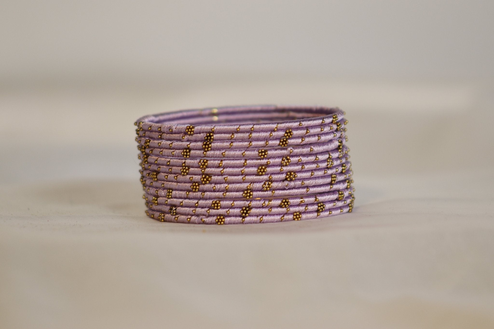 Thread Brass Bangles – Vibrant & Elegant in 36+ Colors