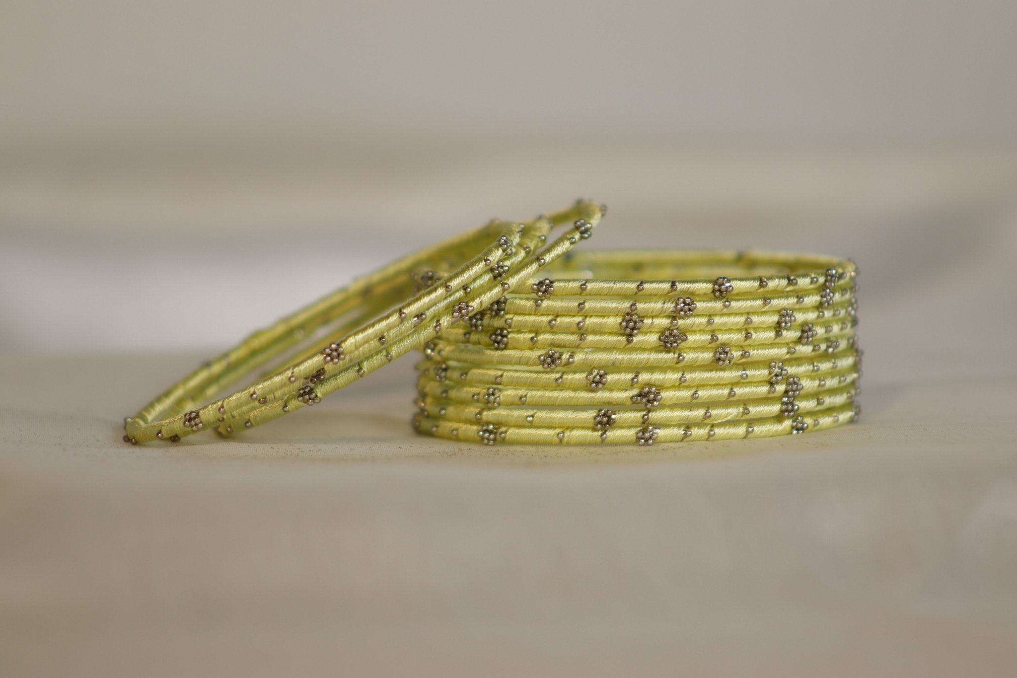 Thread Brass Bangles – Vibrant & Elegant in 36+ Colors